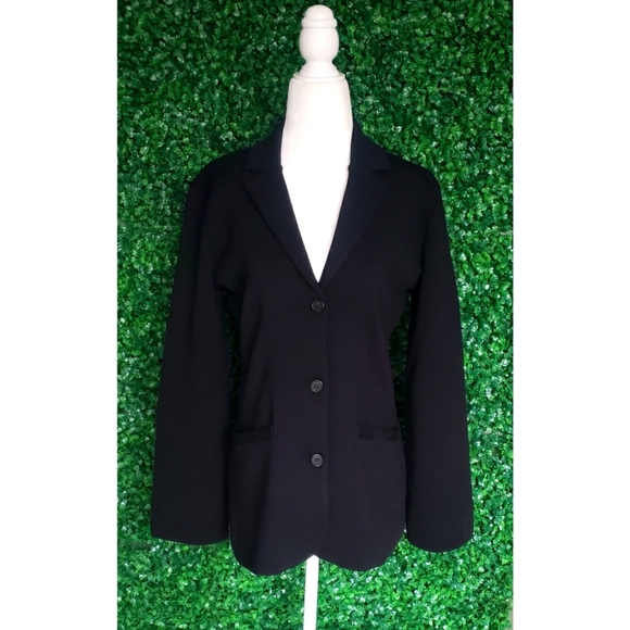 18. J.Crew Cinched-waist sweater-blazer - Picture 8 of 10